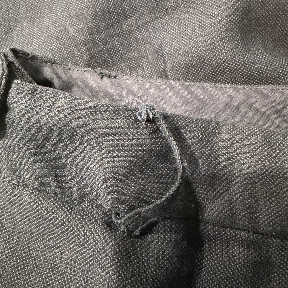 Gently Used Versona Navy Wide-Leg Chinos - Picture 5 of 5